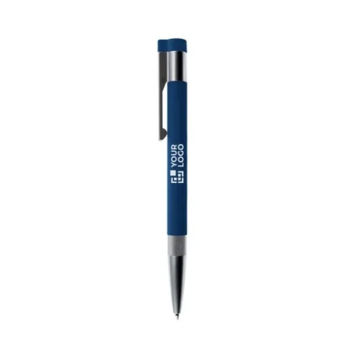 Gift Campaign Penna USB con logo in metallo cromato opaco LUX> Gadget Per L'Ufficio