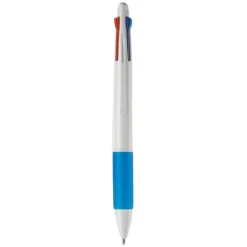 Gift Campaign Penne 4 colori con impugnatura colorata e fusto in bianco o argento></noscript> Penne Di Plastica