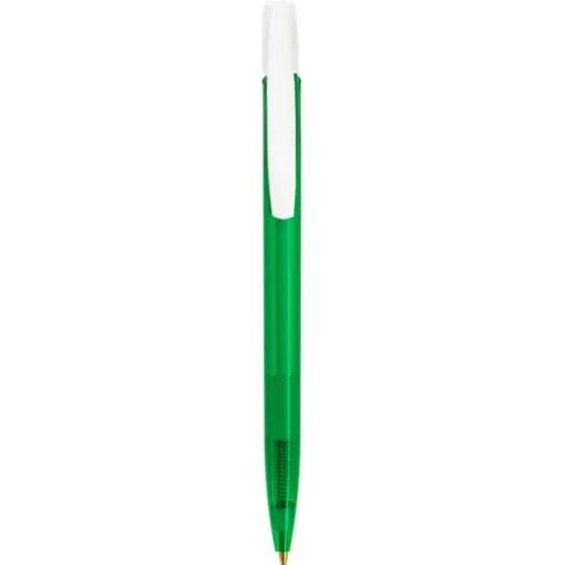 Gift Campaign Penne aziendali con clip bianca inchiostro blu BIC® Media Clic Clear> Penne Bic®|Penne Di Plastica