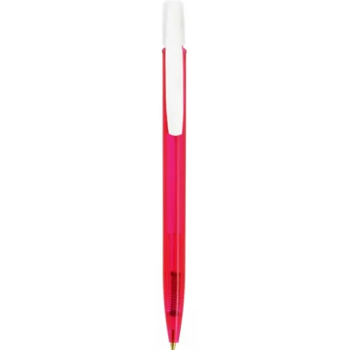 Gift Campaign Penne aziendali con clip bianca inchiostro blu BIC® Media Clic Clear> Penne Bic®|Penne Di Plastica