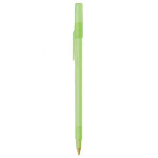 Gift Campaign Penne aziendali corpo traslucido inchiostro blu BIC® Round Stic® Clear> Penne Bic®|Penne Di Plastica