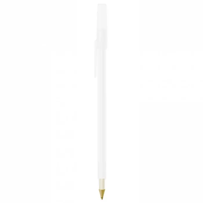 Gift Campaign Penne aziendali corpo traslucido inchiostro blu BIC® Round Stic® Clear> Penne Bic®|Penne Di Plastica