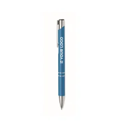Gift Campaign Penne con logo in alluminio riciclato a inchiostro blu Aster Recycled></noscript> Gadget Per Parrucchieri|Penne Ecologiche