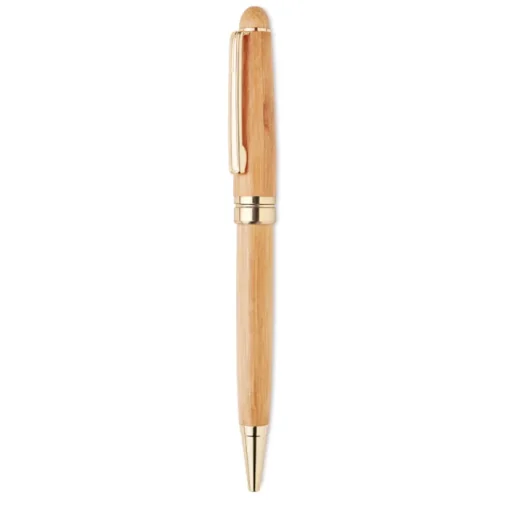 Gift Campaign Penne in con logo con astuccio inchiostro blu Berna Bamboo> Penne Ecologiche