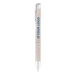 Gift Campaign Penne promozionali economiche in paglia inchiostro blu Aster Eco> Penne Ecologiche