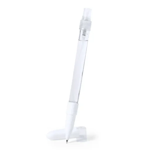 Gift Campaign Penne pubblicitarie con spray inchiostro blu igieniche Spray> Penne Di Plastica