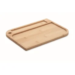 Gift Campaign Piatto rettangolare in bambù con spazio per le posate.> Altri Utensili Da Cucina