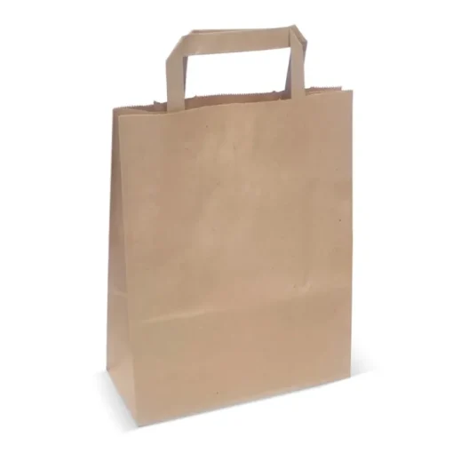 Gift Campaign Piccola busta di carta kraft FSC da 70g/m2 con manici in carta> Buste Di Carta
