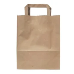 Gift Campaign Piccola busta di carta kraft FSC da 70g/m2 con manici in carta> Buste Di Carta