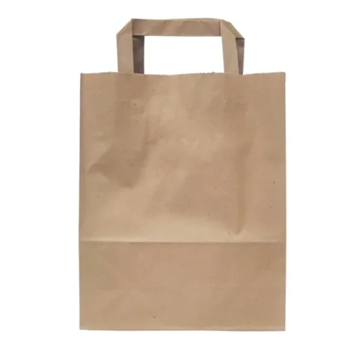 Gift Campaign Piccola busta di carta kraft FSC da 70g/m2 con manici in carta> Buste Di Carta