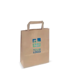 Gift Campaign Piccola busta di carta kraft FSC da 70g/m2 con manici in carta></noscript> Buste Di Carta