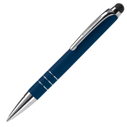 Gift Campaign Piccola e colorata penna touchscreen in alluminio con inchiostro blu> Penne Touch|Penne In Metallo