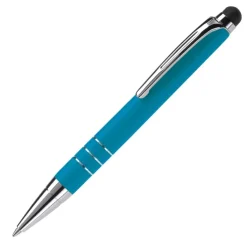 Gift Campaign Piccola e colorata penna touchscreen in alluminio con inchiostro blu></noscript> Penne Touch|Penne In Metallo