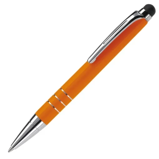 Gift Campaign Piccola e colorata penna touchscreen in alluminio con inchiostro blu> Penne Touch|Penne In Metallo