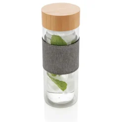 Gift Campaign Piccole bottiglie di vetro personalizzate da 360ml Infuser Sleeve> Borracce Termiche|Borracce In Vetro