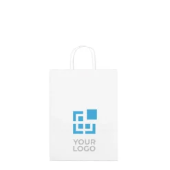 Gift Campaign Piccole buste con logo per negozi in carta kraft da 90 g/m2 Retail Mini></noscript> Buste Di Carta