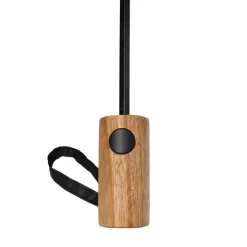 Gift Campaign Piccolo ombrello automatico in rPET con manico in legno Ø97><noscript><img width=