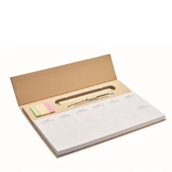 Gift Campaign Piccolo planner settimanale con penna blu, righello e segnapagina></noscript> Post-It E Memo