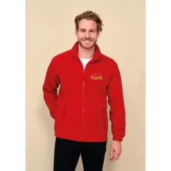 Gift Campaign Pile uomo in poliestere 300 g/m2 con cerniera completa SOL'S North></noscript> Pile E Giacchetti Termici