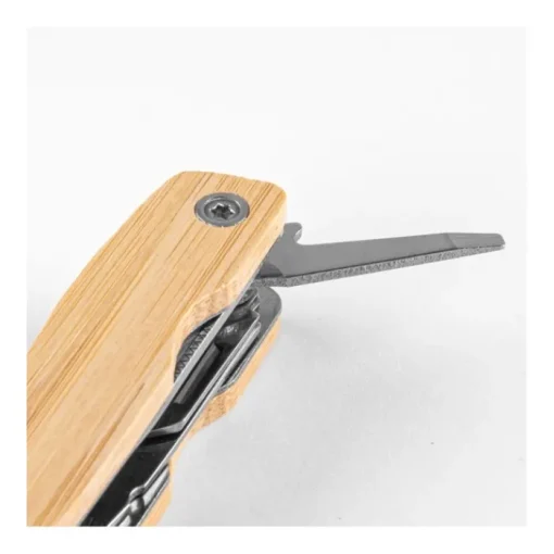 Gift Campaign Pinza pubblicitaria corpo bambù 9 funzioni con cordino Bamboo> Altri Attrezzi