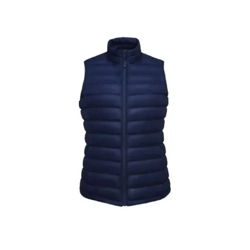 Gift Campaign Piumino gilet leggero donna imbottito impermeabile SOL'S Wilson BW> Smanicati