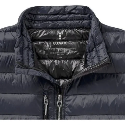 Gift Campaign Piumino leggero con logo in 20D e nylon 115 g/m2 Elevate Life> Giubbotti