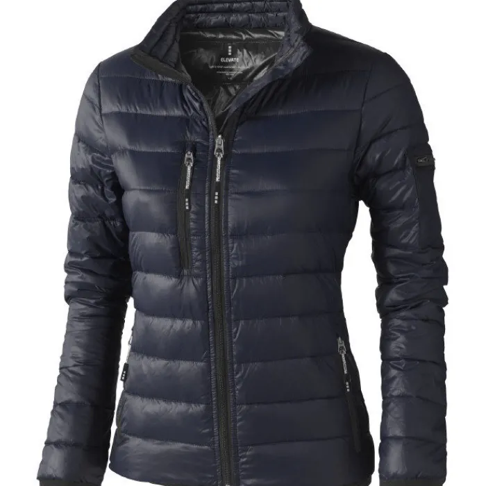 Gift Campaign Piumino leggero da donna con logo in 20D e nylon 115 g/m2 Elevate Life> Giubbotti