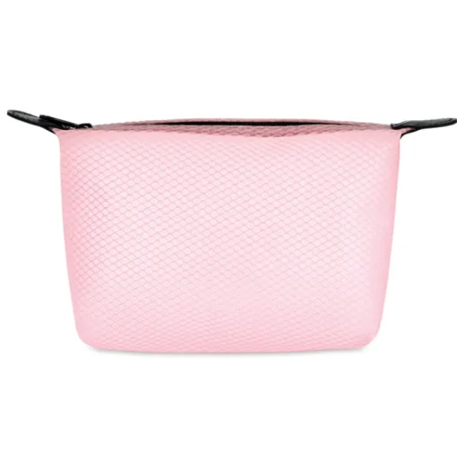 Gift Campaign Pochette a rete in EVA trasparente con zip nera Portobello> Pochette Personalizzate