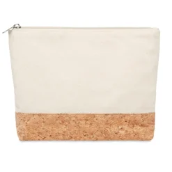 Gift Campaign Pochette con logo in cotone 220g/m2 con fondo in sughero Naturally></noscript> Pochette Personalizzate