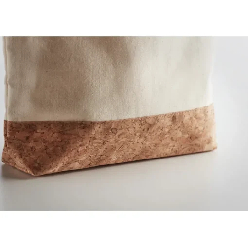 Gift Campaign Pochette con logo in cotone 220g/m2 con fondo in sughero Naturally> Pochette Personalizzate