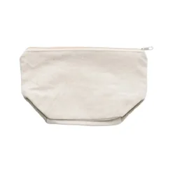 Gift Campaign Pochette con logo in cotone da 280 gr/m2 con dettaglio in juta Craft> Pochette Personalizzate