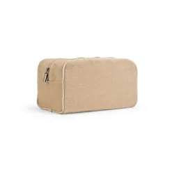 Gift Campaign Pochette con zip in iuta e cotone da 260 g/m2></noscript> Pochette Personalizzate