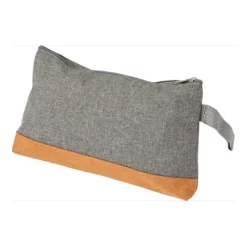 Gift Campaign Pochette grigia con fondo colorato in polycanvas 300D Grey></noscript> Pochette Personalizzate