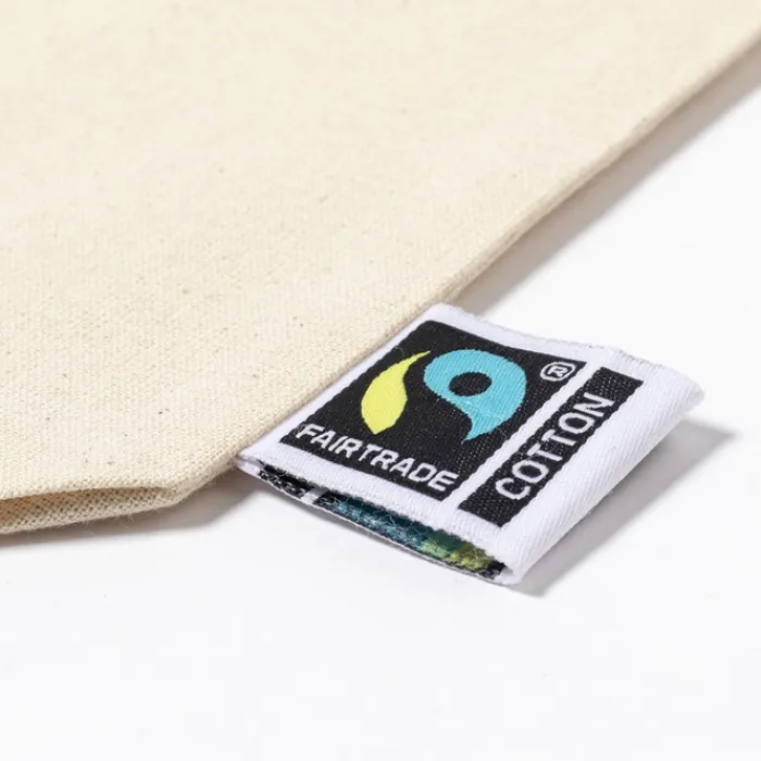 Gift Campaign Pochette in cotone equosolidale da 180 gr/m² Thin FairTrade> Pochette Personalizzate