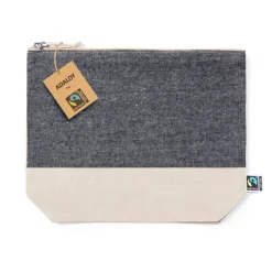Gift Campaign Pochette in cotone proveniente dal commercio equo Duo FairTrade> Pochette Personalizzate