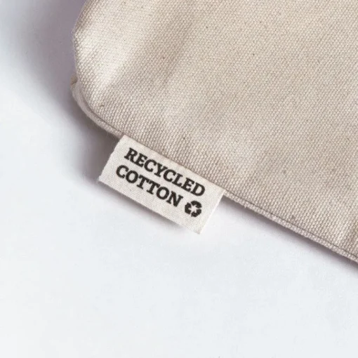 Gift Campaign Pochette in cotone riciclato con interno isotermico in alluminio> Pochette Personalizzate