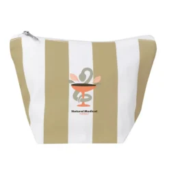 Gift Campaign Pochette in cotone riciclato con design a righe verticali></noscript> Pochette Personalizzate