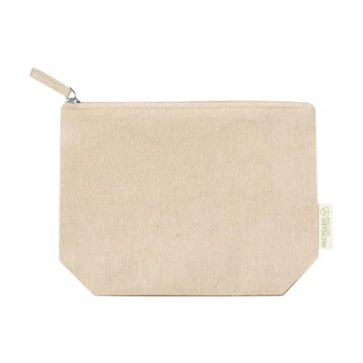 Gift Campaign Pochette in robusto cotone riciclato GRS da 180g/m2> Pochette Personalizzate