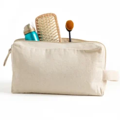 Gift Campaign Pochette in tela canvas con doppio scomparto e manico incluso></noscript> Beauty Case Personalizzati