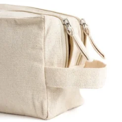 Gift Campaign Pochette in tela canvas con doppio scomparto e manico incluso></noscript> Beauty Case Personalizzati
