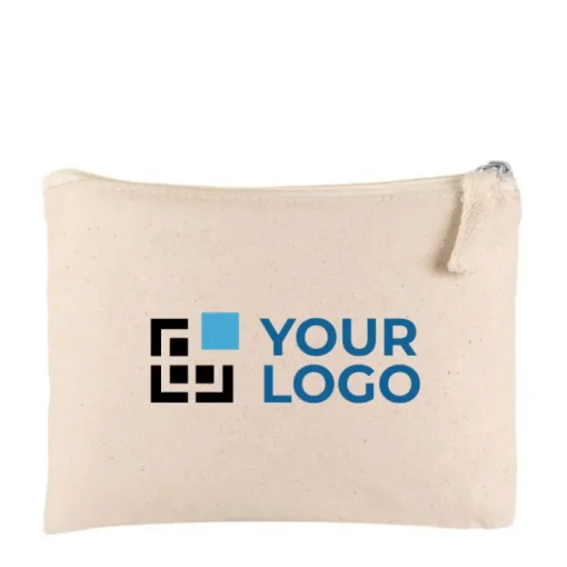 Gift Campaign Pochette in tela di cotone biologico 280 g/m2 Eco Cotton> Gadget Ecologici|Pochette Personalizzate