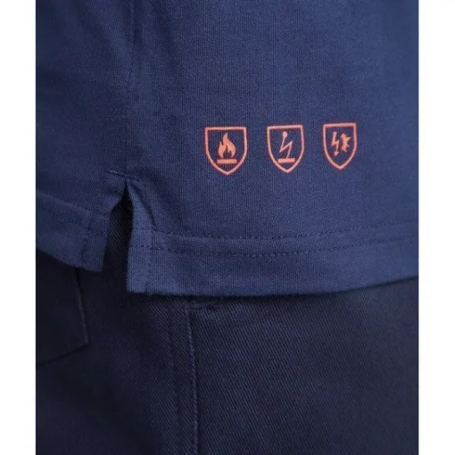 Gift Campaign Polo a manica lunga ignifuga con patta a 3 bottoni 220g/m2 Roly Santana> Polo Personalizzate