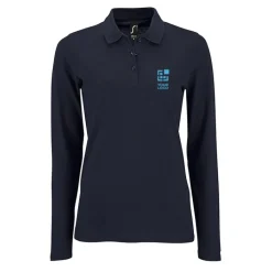 Gift Campaign Polo a maniche lunghe da donna slimfit cotone 180g/m2 SOL'S Perfect></noscript> Polo Personalizzate