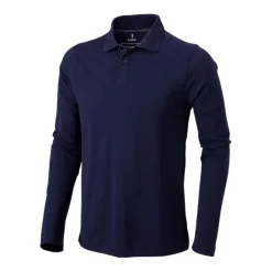 Gift Campaign Polo a maniche lunghe da uomo in cotone piqué da 200 g/m2 Elevate Life></noscript> Polo Personalizzate