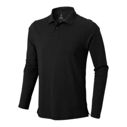 Gift Campaign Polo a maniche lunghe da uomo in cotone piqué da 200 g/m2 Elevate Life></noscript> Polo Personalizzate