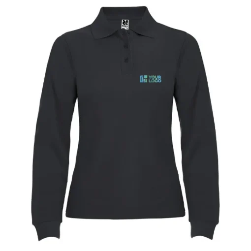 Gift Campaign Polo a maniche lunghe da donna in cotone 220g/m2 Roly Direct Estrella> Polo Personalizzate