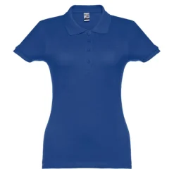 Gift Campaign Polo aderente da donna in 100% cotone piquet cardato 195 g/m2 THC Eve><noscript><img width=