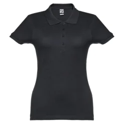 Gift Campaign Polo aderente da donna in 100% cotone piquet cardato 195 g/m2 THC Eve><noscript><img width=