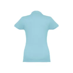 Gift Campaign Polo aderente da donna in 100% cotone piquet cardato 195 g/m2 THC Eve><noscript><img width=
