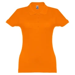 Gift Campaign Polo aderente da donna in 100% cotone piquet cardato 195 g/m2 THC Eve><noscript><img width=